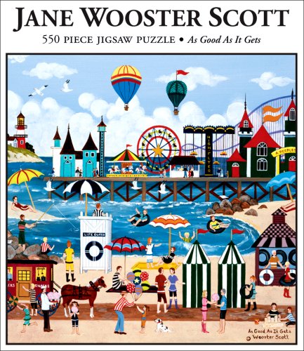 61iXd%2BsFSUL Ceaco Jane Wooster Scott 550 Piece Puzzle   As Good As It Gets