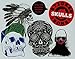 Stickerbomb Skulls
