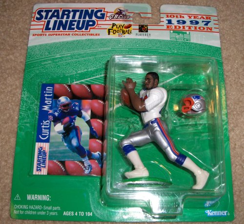 Childrens Toyshop  Toys : 1997 Curtis Martin NFL Starting Lineup Figure