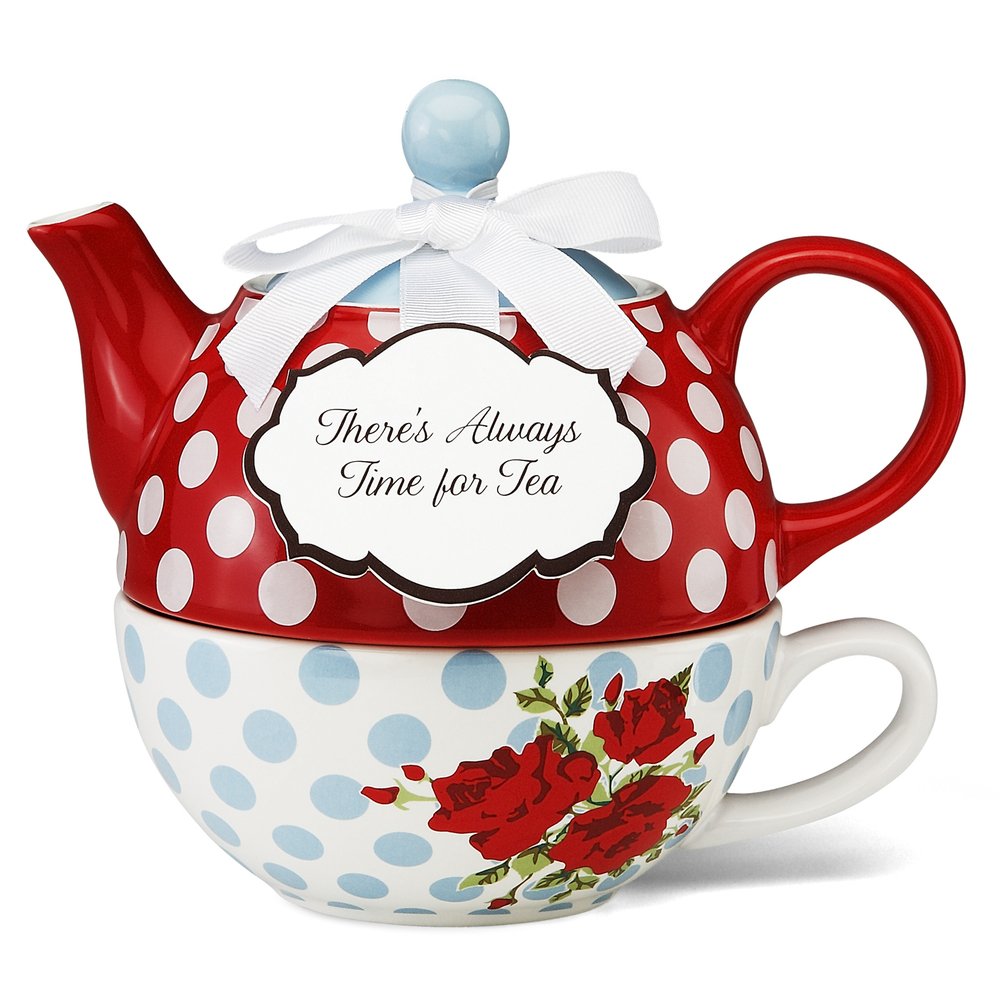 You and Me Tea for One Teapot Set