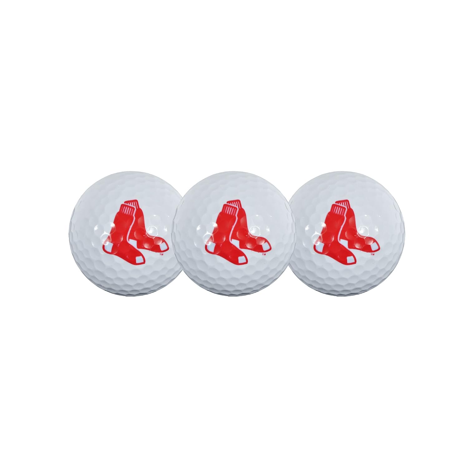 Click to buy Boston Red Sox Logo Merchandise: MLB Three Golf Ball Sleeve from Amazon!
