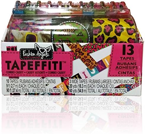 Tapeffiti Combo Caddy Set (10 Tapes &amp; 3 Extra Wide Tapes) + 1 FREE Mini-Tapeffiti Bundle [118080]