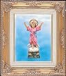 Divine Child by Luciana Framed Art, 13.5" x 15.5" - MADE IN ITALY