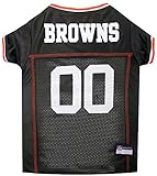 Pets First NFL Cleveland Browns Jersey Apparel for Pets, X-Large