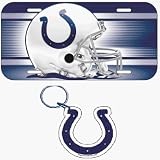 Indianapolis Colts License Plate & Key Ring Auto Set