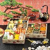 Amazon.co.jp限定　早期割引　和風三段重おせち料理[飛翔]　プリント重：鼓柄【お届け御予約券】