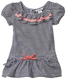 Hartstrings Baby-girls Infant Jersey Cap Sleeve Striped Tunic