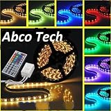16.4 Ft 150pcs 5050w RGB Color Changing Kit with LED Flexible Strip, Controller + 44... by Abco