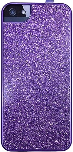 Iphone 5 Case Purple Diamond Bling Bling Cover - Slim Fit - INNOWOKS