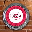 Cincinnati Reds Team 14" Neon Clock MLB Baseball Fan Shop Sports Team Merchandise