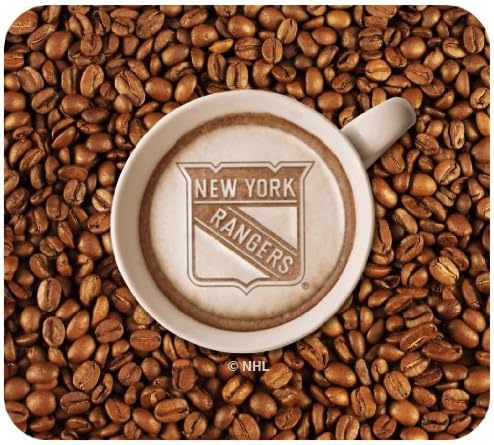 New York Rangers Latteam Coffee Art Mousepad Packaged