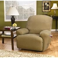 Stretch Sullivan Recliner Slipcover - Taupe