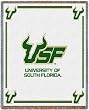 Univ of South Florida Logo Throw - 70 x 54 Blanket/Throw - South Florida Bulls