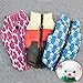 PanDaDa Puppy Pet Dogs Padded Vest Harness Warm Coats Jackets Rose Red