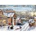 Gibsons Puzzle - "Village Crossing" 1000 piece jigsaw puzzle