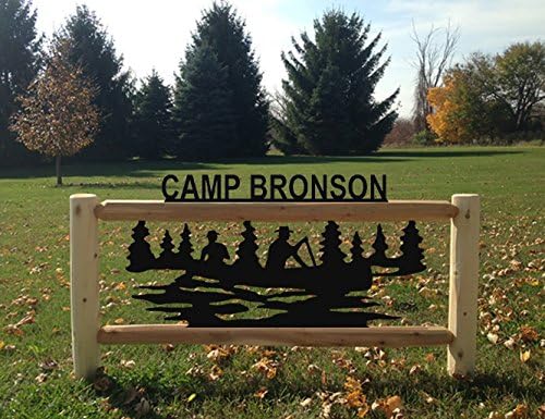 Clingermans Canoeing Sign