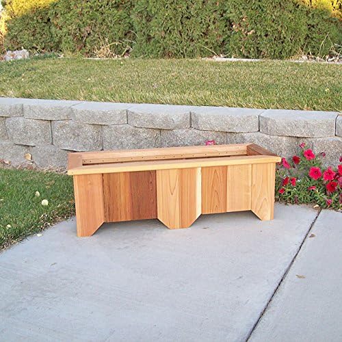 Rectangle Cedar Planter Box - #9