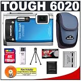 #1. Olympus Stylus Tough 6020 Shockproof & Waterproof Digital Camera (Blue) + 16GB Card + Case + LI 50B Battery + Accessory Kit Reviews 61idRsX1FGL. SL160 #1. Olympus Stylus Tough 6020 Shockproof & Waterproof Digital Camera (Blue) + 16GB Card + Case + LI 50B Battery + Accessory Kit Reviews