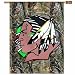 NCAA North Dakota Fighting Sioux 27-by-37 inch Vertical Flag, RealTree Camo