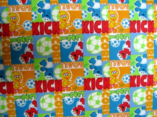 Picture of Cozy SheetWorld Fitted Pack N Play (Graco) Sheet - Sesame Street Sports - Made In USA GPP-F308 (Playard Bedding)
