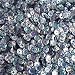 5mm Cup Sequins Hematite Blue Gray City Lights Metallic Reflective. Made in USA