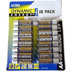 Dynamic Energy 16 Pack AA-R6-Mignon Batterien Ultra