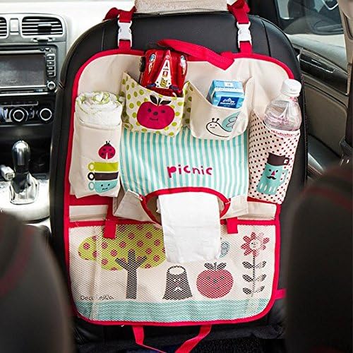Auto Seat Back Organizers Bottle Drinks Holder &amp; Multi-Pockets Travel Storage Bag / Car Seats Storage &amp; Organizers for Car
