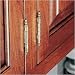 Full Back To Back Wrap-Around Hinges - Brushed Nickel Ball Tip Hinge