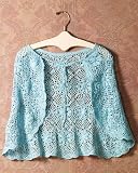 Hand-crocheted capelet