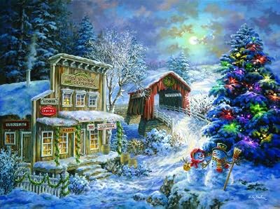 Country Shopping 1000pc Jigsaw Puzzle by Nicky Boehme