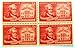 Scott # 1086 Alexander Hamilton Bicentennial 3 Cent Stamp Block of 4 Mint Never Hinged