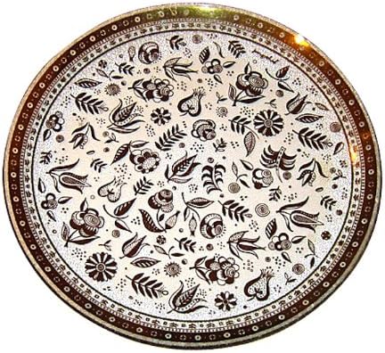 Georges Briard Persian Garden Glass Platter