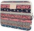 Plambag Bohemian Canvas Fabric 13-13.3 Inch Laptop Sleeve Notebook Case Envelope Bag for Notebook Computer / MacBook / MacBook Pro / MacBook Air Mystic Forest Style