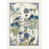 Michel Design Works Cotton Kitchen Towel, Blue/White