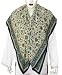 Scarf for Ladies Crepe Silk Square 44 x 44 inches (sqsrf045)