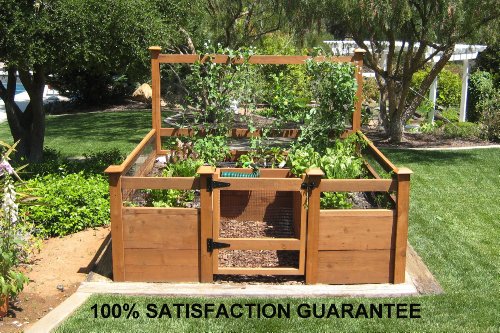 Just Add Lumber Vegetable Garden Kit - 8'x8' Deluxe