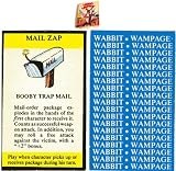 Mail Zap Booby Trap Mail Card for 1985 Wabbit Wampage Adventure Board Game