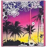 Mead Trapper Keeper Round Ring Binder, 1.5 Inch, Fashion Palm Trees Doodle Design, Plum (73429)