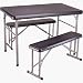 Lifetime 2401 Sport & Camp Table, Hunter Green, 42 x 26 Inch Molded Top