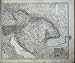 1876 Stielers Map Wien Dresden Germany Munchen Rome