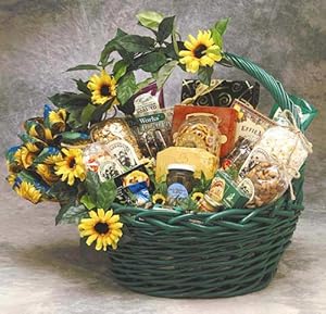 Sunflower Treats Gift Basket -Large