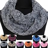 caripe zarter Sommer Schlauchschal viele Farben - glim-s