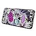 Seedan iPhone 6 4.7 inch Case PC Hard Slim Back Cover Diamond Flower Butterfly Skull Smooth Skin Protector