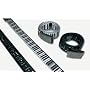 1.25 inch Music Theme Fabric Belt by CTM