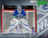 Roberto Luongo Vancouver Canucks Autographed/Hand Signed 8x10 Photo