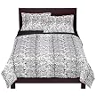 BLACK/WHITE Zebra Print 300Tc Duvet Set - KING