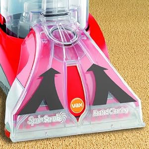 Vax V-124A Dual V Upright Carpet and Upholstery Cleaner