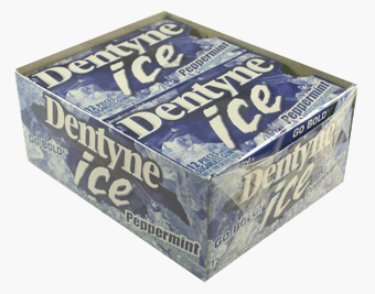 Dentyne Ice Peppermint 12 - 12 Piece Packs by Cadbury Adams