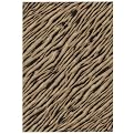 Urban Tiger Fiesta Rug Collection - Black