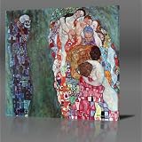 GUSTAV KLIMT Death And Life, Large Gallery Framed Canvas Art Poster Print Ready To Hang NEW
